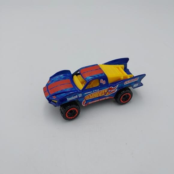 2019 Hot Wheels Baja Truck 4x4 Pick-Up Blue 1:64 DIECAST CAR - Picture 2 of 3